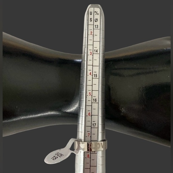 Band Rings Lot of 6 US Size 7-8 (MM) 18 Men Women Assorted Designs Rainbow NEW - Picture 6 of 10